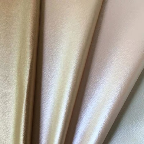 Embossed Lichee Pu Faux Leather Fabric for Sewing