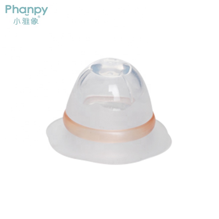 Housse de protection pour mamelon en forme de pétale en silicone - 2 pièces/boîte