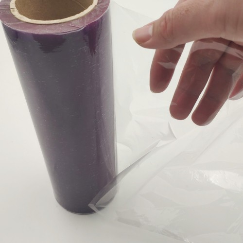 Clear Violet PVC Wrap Film untuk pengikatan foto