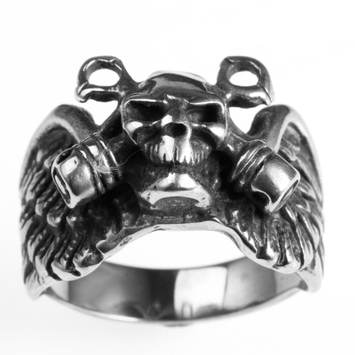 Stainless Steel Skull Finger Rings