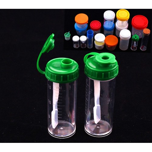 Disposable Plastic Urine Cup Container with Screw Cap