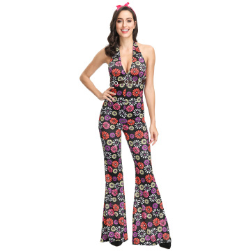 Women Hippie Halloween Cosplay Costume