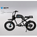 Electric bike with battery