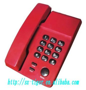 So Cheap Manufacture Price Red Trimline Phone