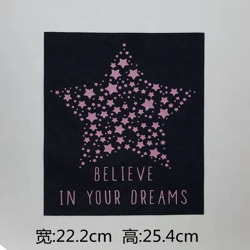 Clothing accessories outerwear bag decorative cloth paste (7)