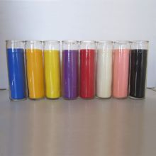 7 Day Vegetable Vigil Novene Devotional Glass Candles