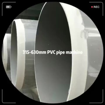 Linea di estrusione di tubi per fognature in PVC UPVC da 630 mm