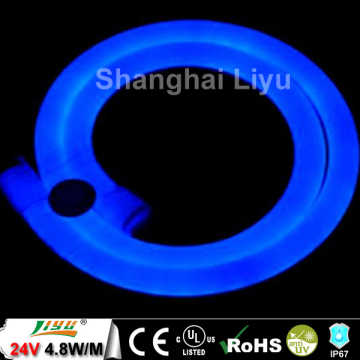 DC24V, 5W/M, 10*22mm 150Ft Spool Neon Led