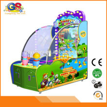 2016 coin operated new happy duck kids coin pusher ticket redemption game machine