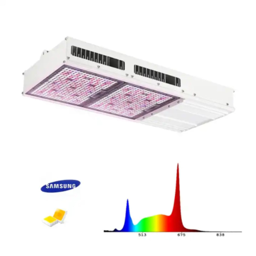 Commercieel vol spectrum LED -kweeklampen voor tomaten