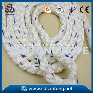 8 strand multiplait Nylon mooring Rope for boat