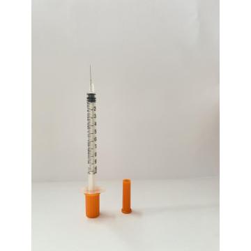 Precio barato jeringa de insulina médica estéril desechables 1ml