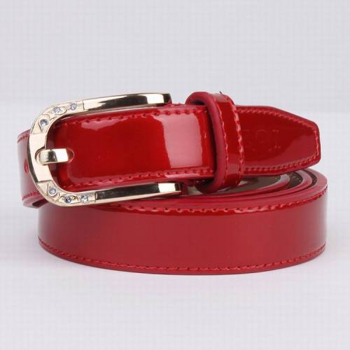 Vera pelle moda cintura donna cintura lucida (RS - 13026C)