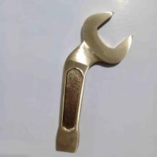 Wrench Bent Striking open 50mm Aluminum bronze