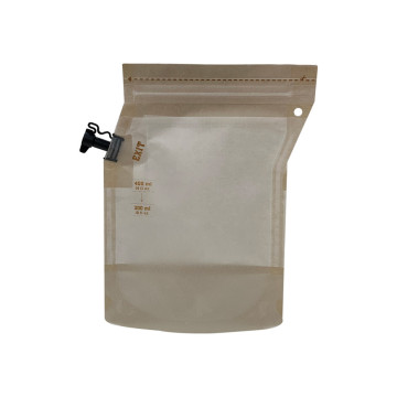 Sac d&#39;emballage de poche refermable pour les boissons de brassage de café