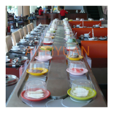 Rotary Buffet Transmission Belt Sushi Conveyor System for Restaurant Equipment