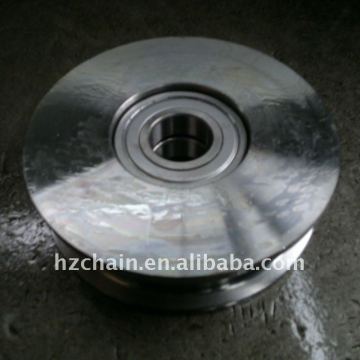 steel pulley with bearings