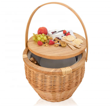 Hot Selling Cheap Custom Empty Wicker Picnic Baskets