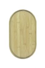 oval wooden cutting board