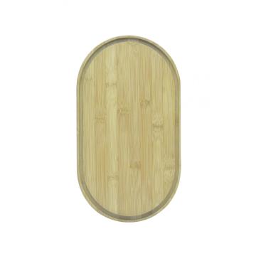 oval wooden cutting board