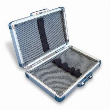 Aluminum cosmetic manicure case