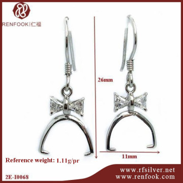 Silver jewellery online nice ature fashion earring hook