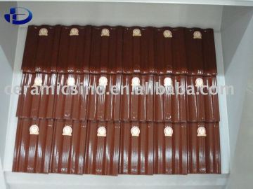 300*400mm ceramic roofing tile,roof tile,clay roof tiles,ceramic roof tile