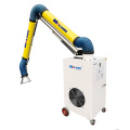 Mobile portable welding fume extractor