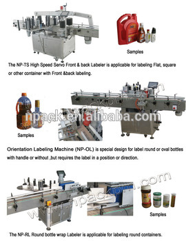 Automatic Jars labeling equipment