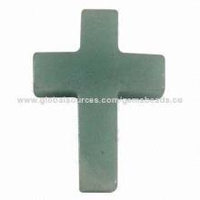 Gemstone cross pendant