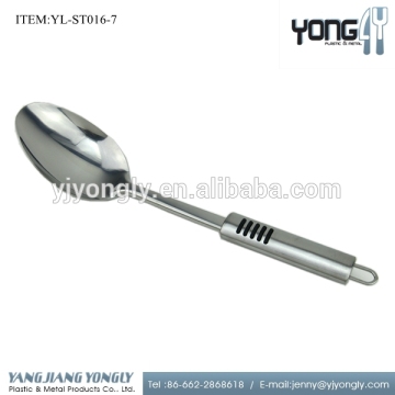 Professional stainless steel cooking serving spoon/rice spoon