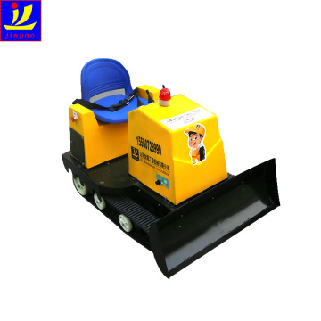 Kids game snow puch machine small dozer