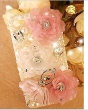 Crystal Cute And Grace Style Iphone 5 Protective Cases