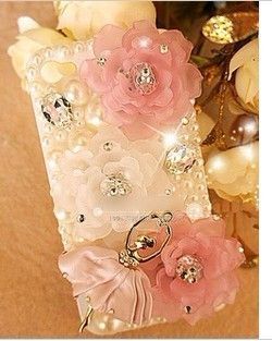 Crystal Cute And Grace Style Iphone 5 Protective Cases