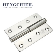 Silver Mirror-Polished 304 SS Cabinet Door Hinge