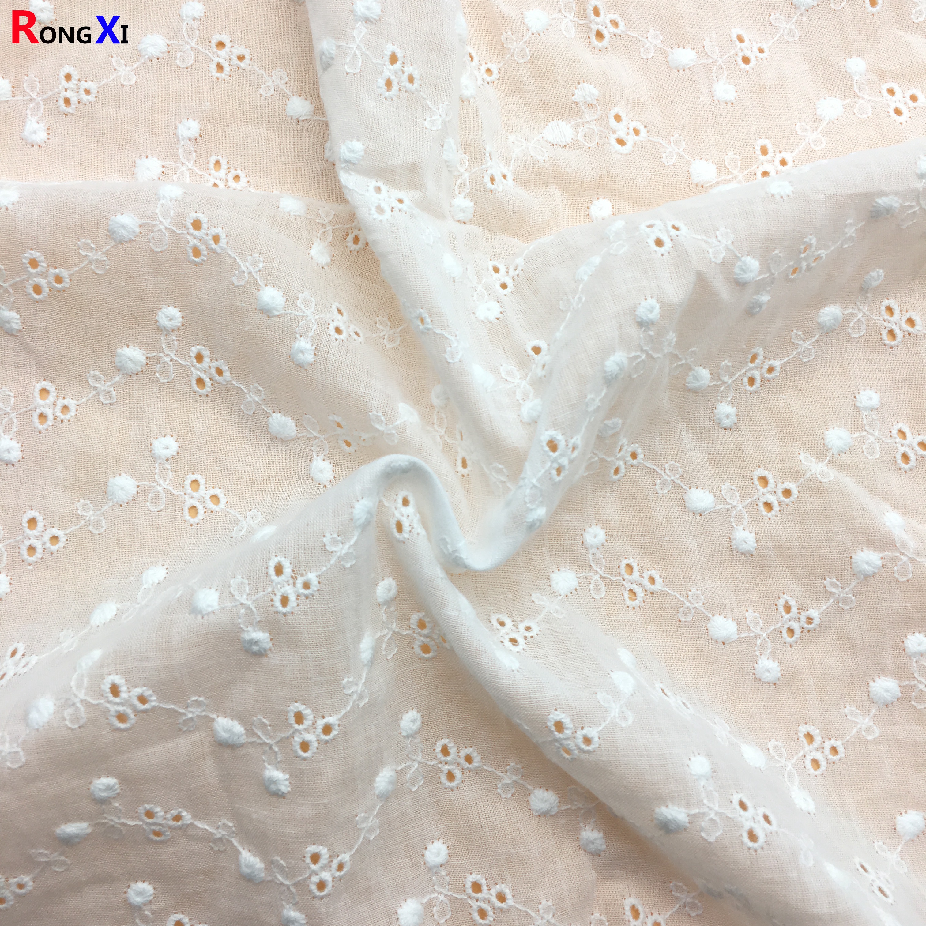 RXF0468 Professional 55% hemp 45% organic Cotton Voile Fabric