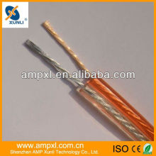 audio broadcast 18AWG white speaker cable