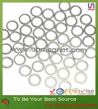 Very thin Ring Neodymium magnets for industry