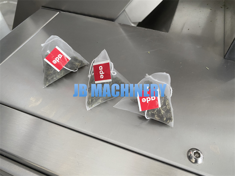 JB-180CS Automatic triangle pyramids double chamber teabag machine price for small business drip coffee tea bag packing machine