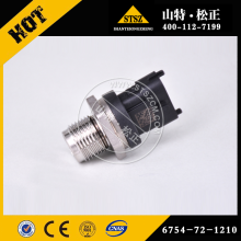 مستشعر الضغط 6754-72-1210 لمحرك Komatsu SAA6D107E-1BA