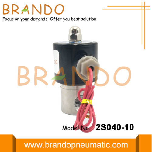 2S040-10 Elettrovalvola a solenoide elettrica da 3/8&quot; per il trattamento delle acque Water