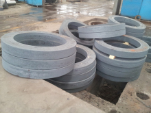 Excavator pivoting support forging