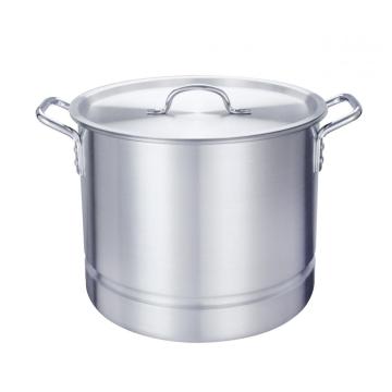 32qt Tamale und Meeresfrüchte Aluminium -Dampfertopf