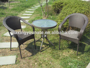 Stackable rattan chair outdoor garden furniture