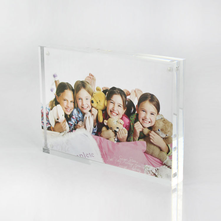 Cheap Perspex Block Photo Frame