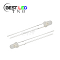 LED bleu diffusé de 3 mm 460 nm 465 nm lentille laiteuse