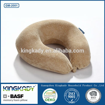 Personalied travel neck protection memory foam neck pillows