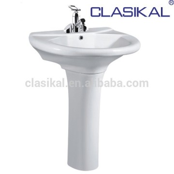 CLASIKAL hand wash basin with pedestal small sizes wash basin,pedestal basin