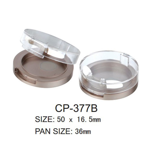 Round Plastic Cosmetic Compact Eyeshadow Packaging