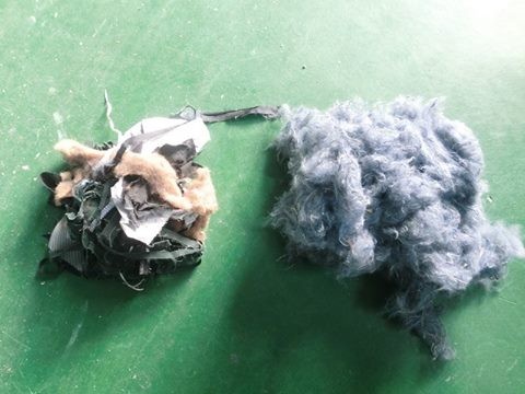 High Capacity Yarn Cloth Fabric Waste Recycling Machine